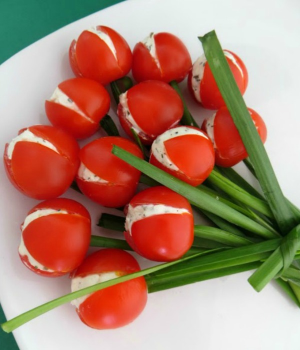stuffed tomato tulips recipe