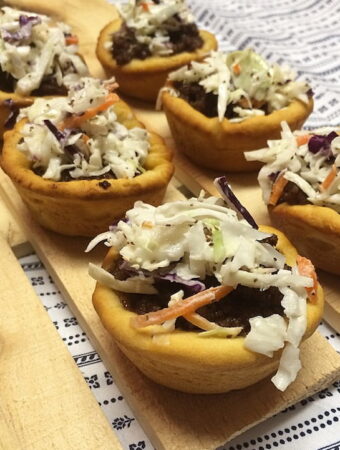 Barbeque Sliders with Memphis-Style Coleslaw