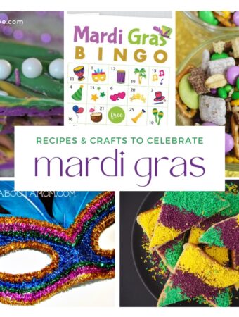 Mardi Gras Snack Mix + More Fun Recipes & Crafts for Your Celebration