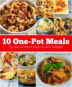 10 One Pot Meals