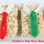 father's day rice krispie treats