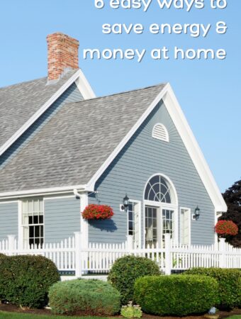 6 ways to save energy and money at home pin