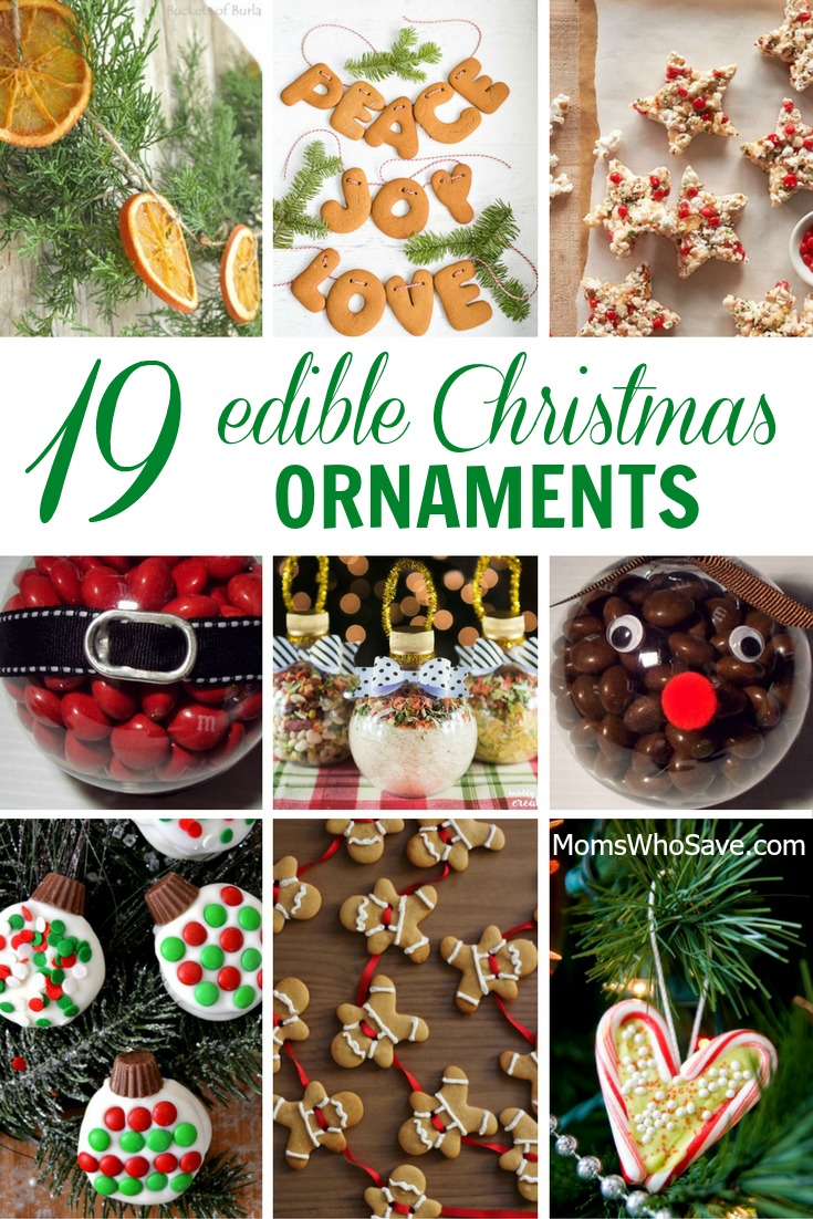 edible Christmas ornaments