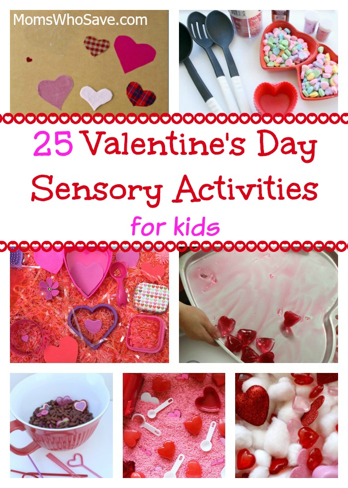 25 Valentine's Day Sensory Activities for Kids