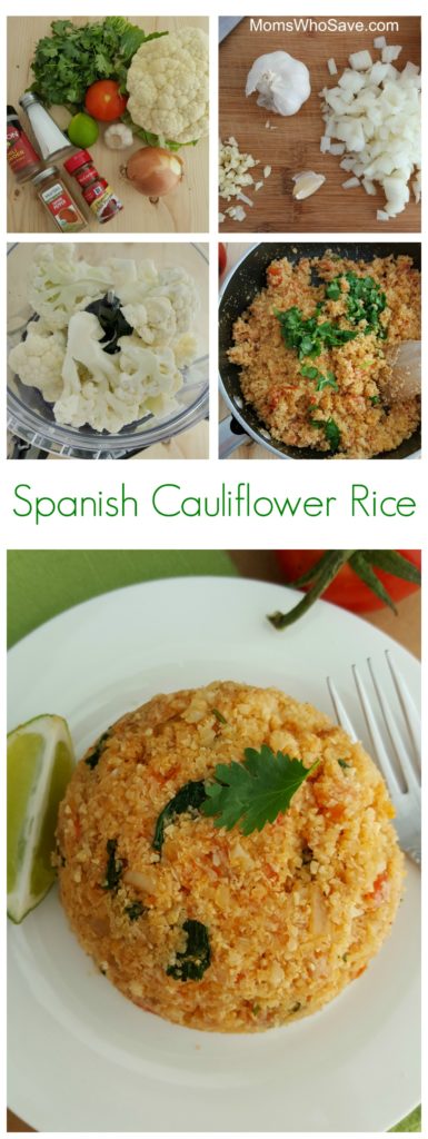 spanish cauliflower rice