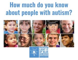 autism light it up blue