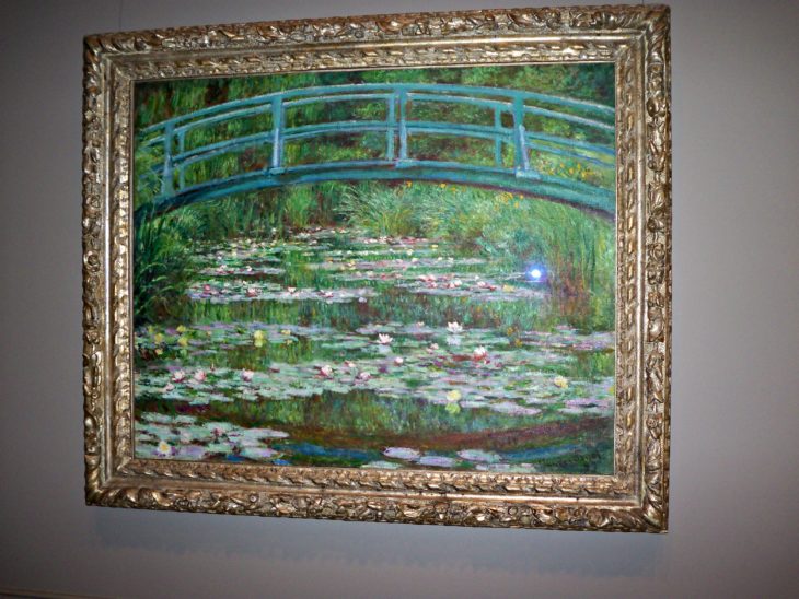 Water Lilies and Japanese Bridge
Painting by Claude Monet at the National Gallery of Art
