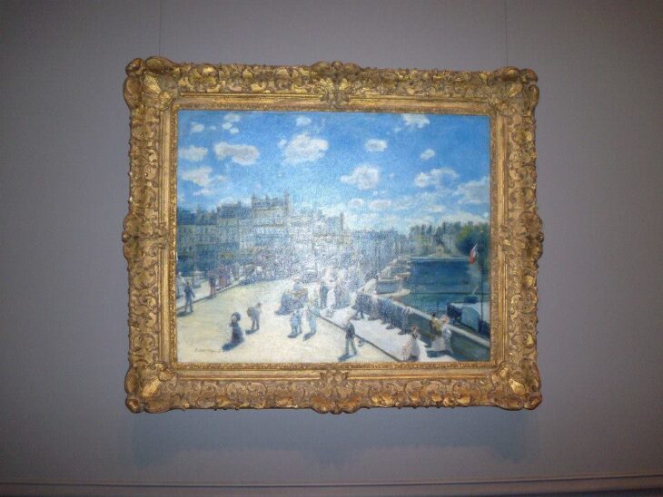 Renoir's Pont Neuf at the 
National Gallery D.C.