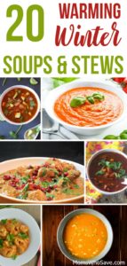 warming winter soups and stews