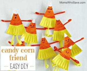 candy corn friend diy