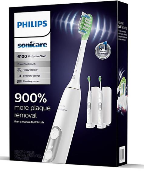 Philips Sonicare 6100 ProtectiveClean Power Toothbrush