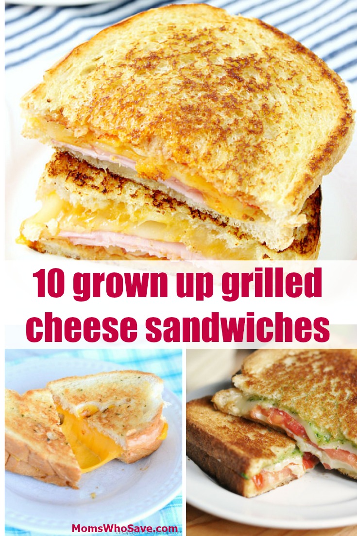 grown-up grilled cheese