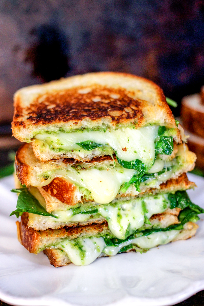 Spinach Pesto Grilled Cheese photo 5