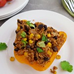Mexican Quinoa Stuffed Peppers recipe