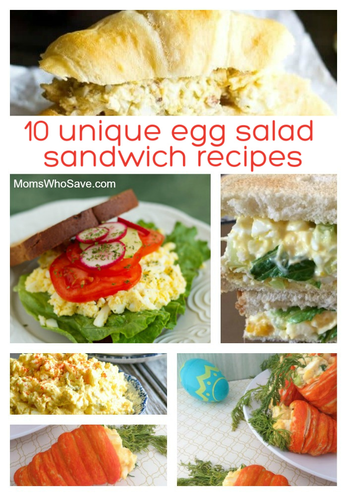 Unique Egg Salad Sandwich Recipes