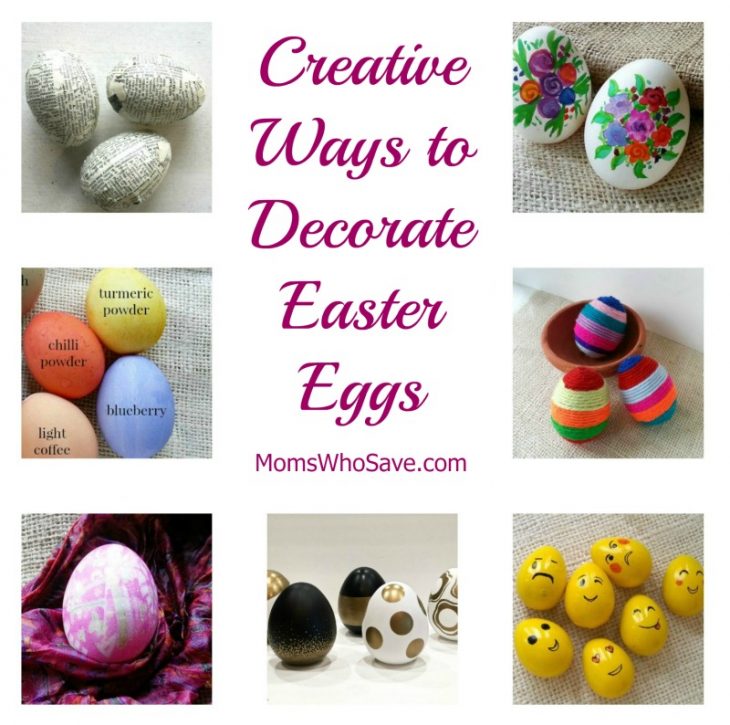 Ways to Decorate Easter Eggs