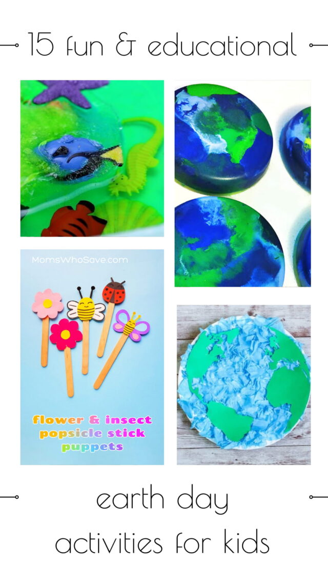 15 Fun & Educational Earth Day Activities For Kids | MomsWhoSave.com