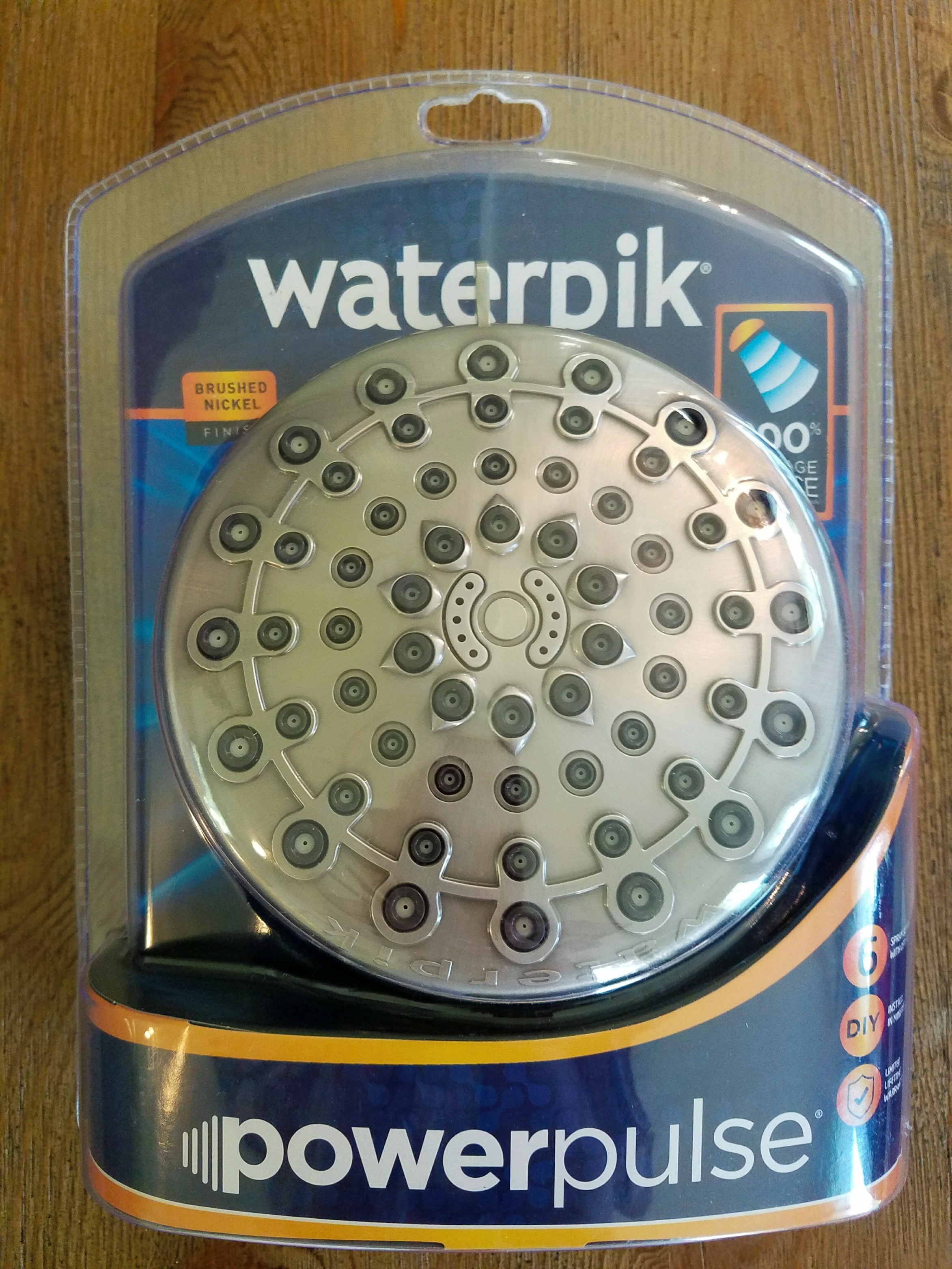 Waterpik WaterSense Showerhead