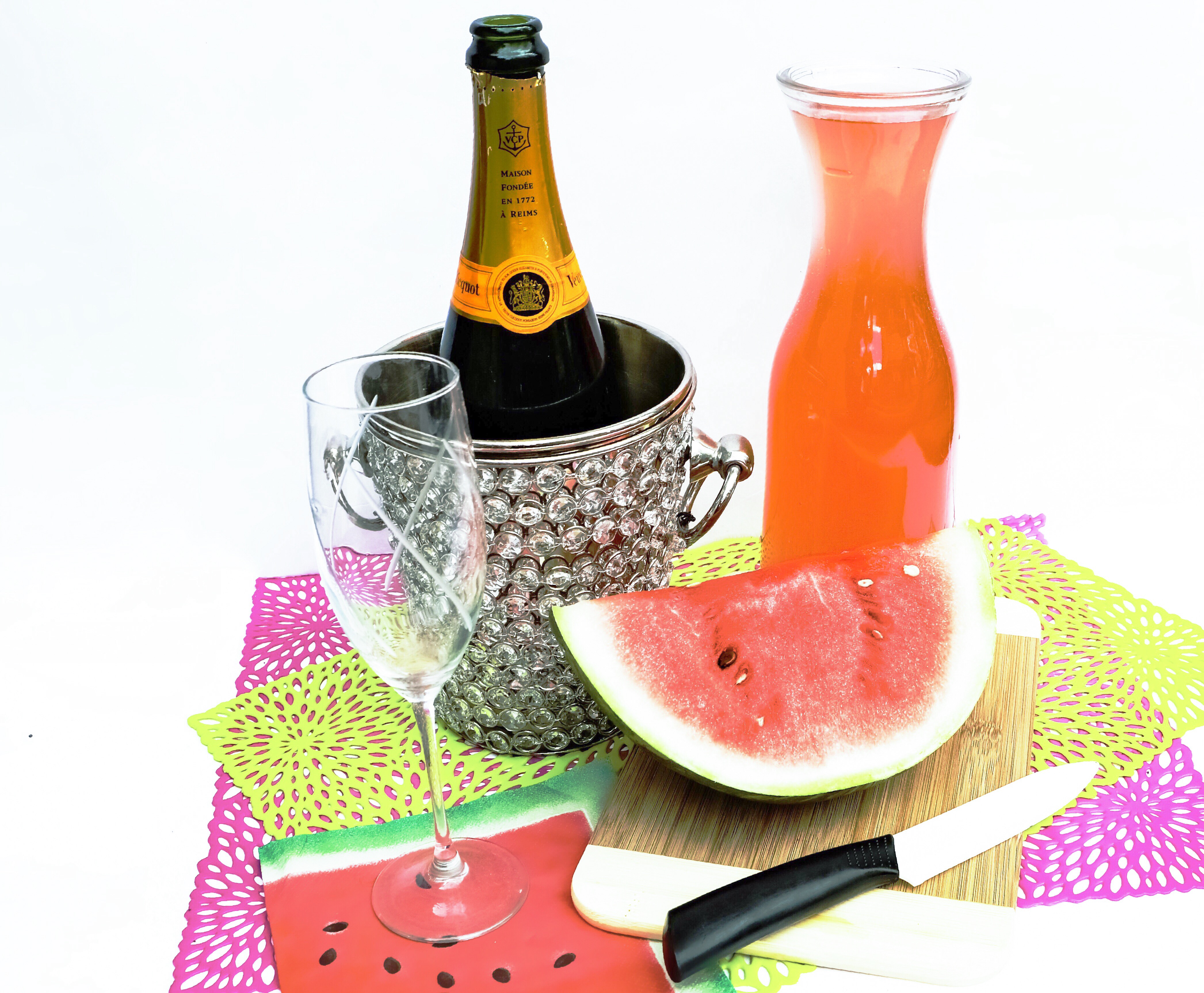 recipe for watermelon mimosas