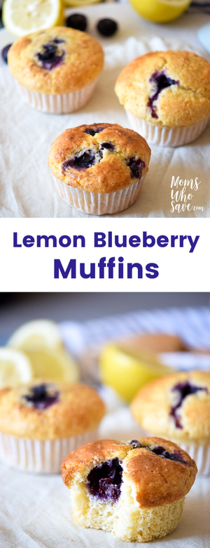 recipe for lemon blueberry muffins