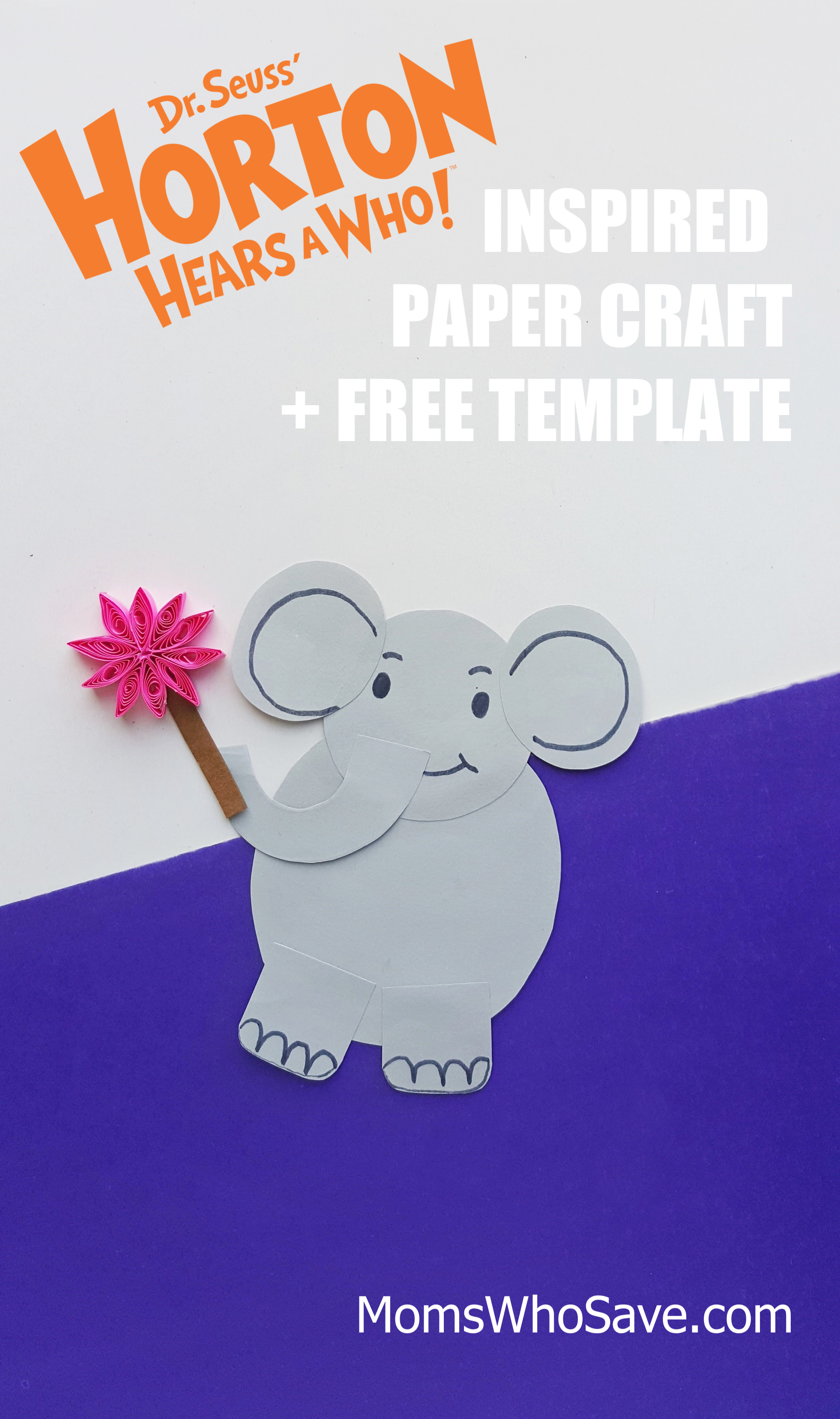 Dr. Seuss' Horton Hears a Who! paper craft