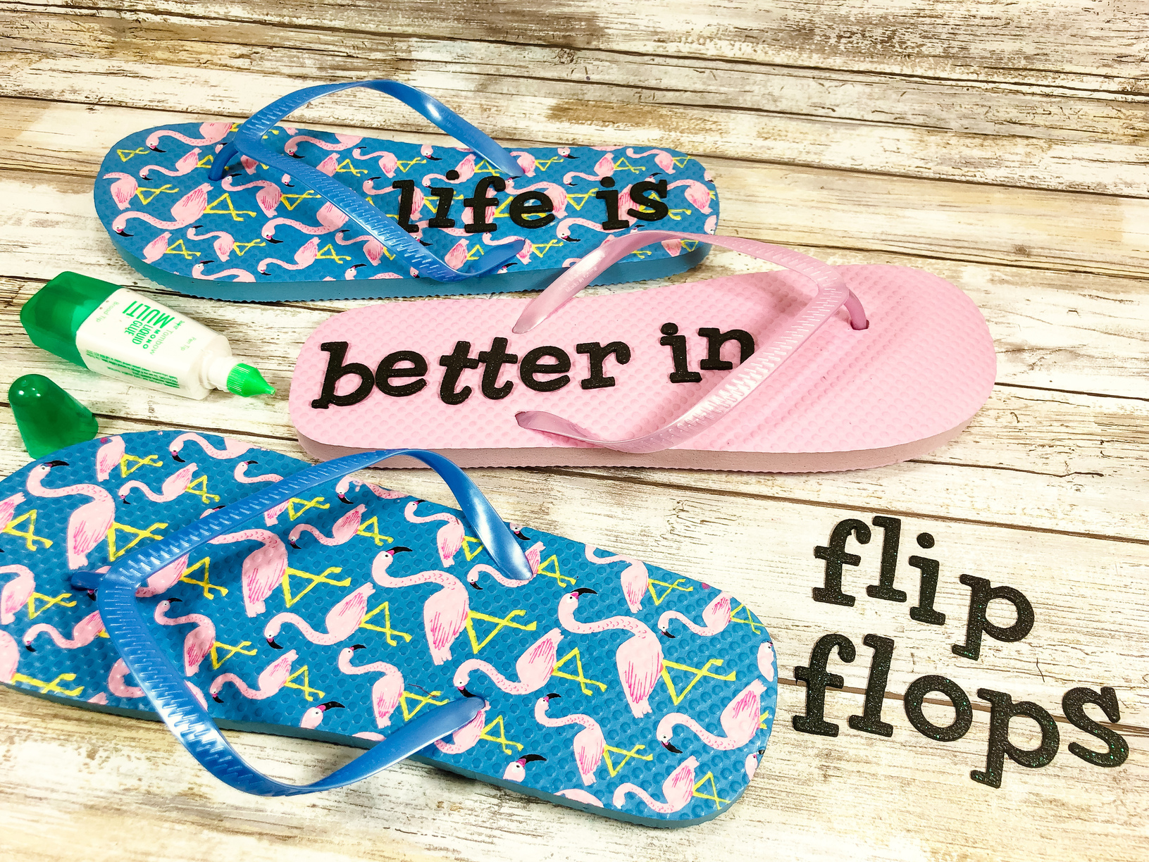 DIY Summer Flip Flop Sign