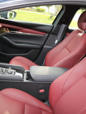 Mazda3 two-tone interior