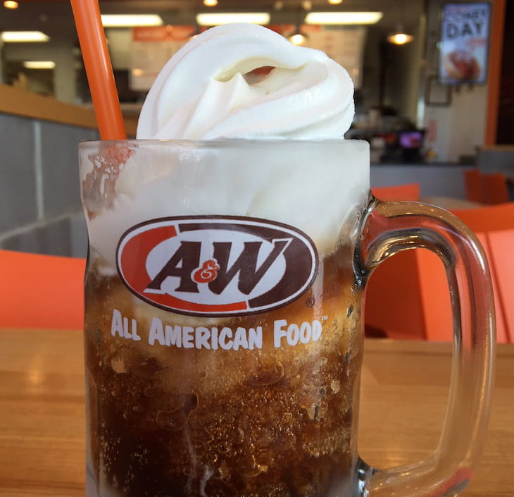 Free Root Beer Float at A&W