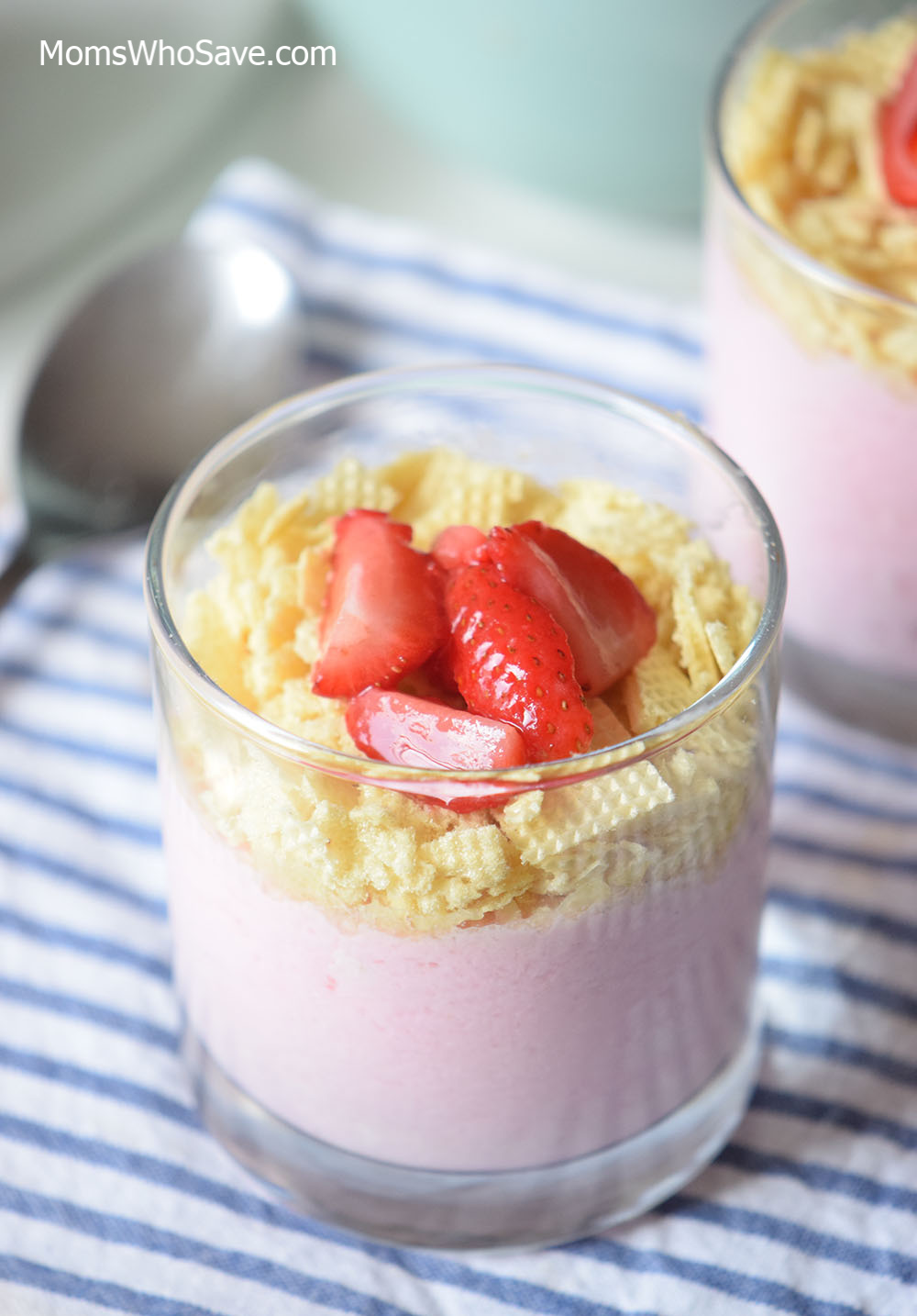 strawberry pudding with jelly recipe