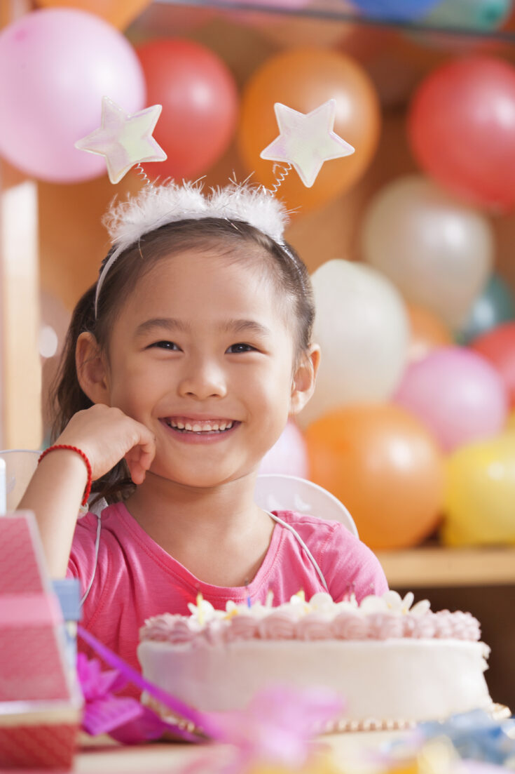 child birthday party balloons