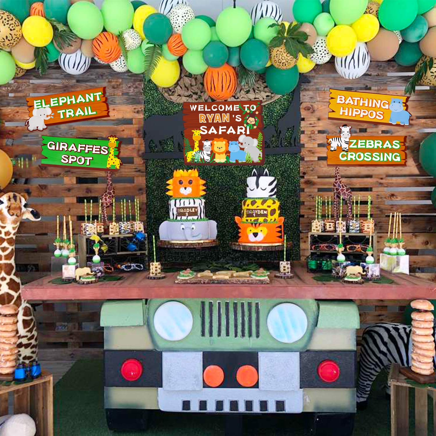 jungle birthday party