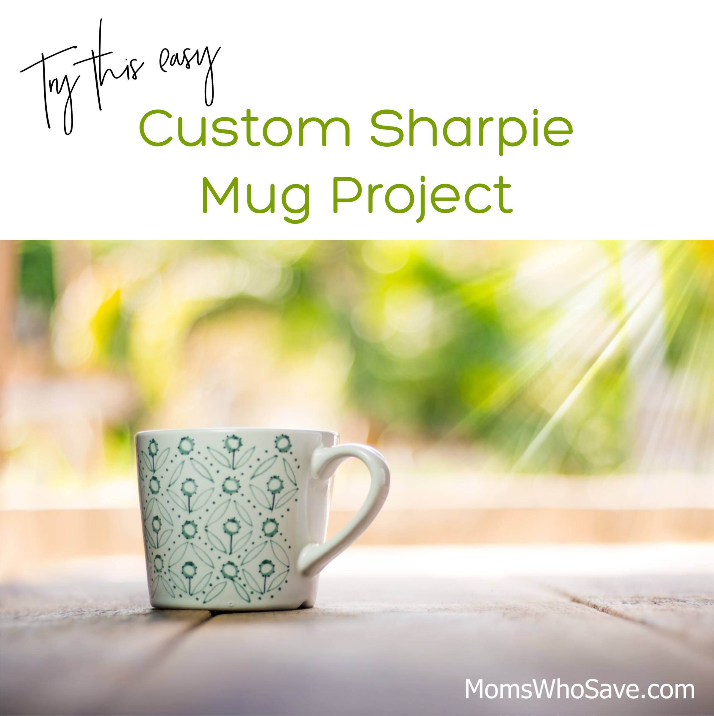 diy sharpie mug