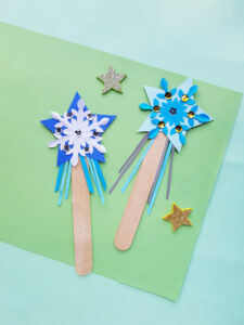 make a princess elsa wand