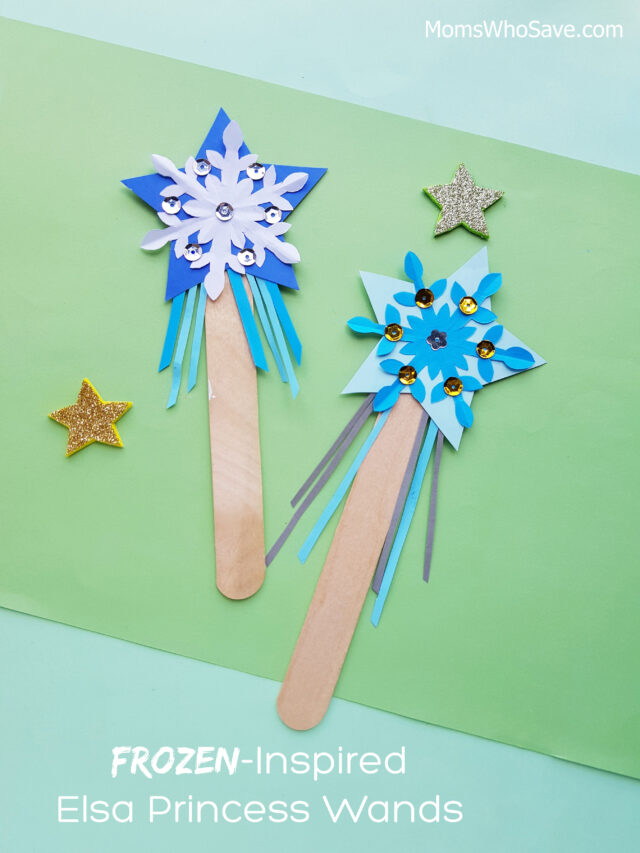 DIY Frozen-Inspired Elsa Wand 