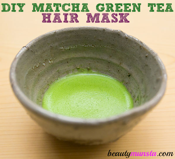 DIY MATCHA GREEN TEA HAIR MASK