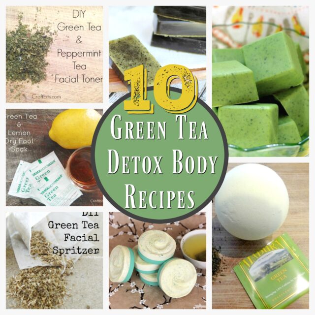 10 Green Tea Bath and Skin Care Recipes
