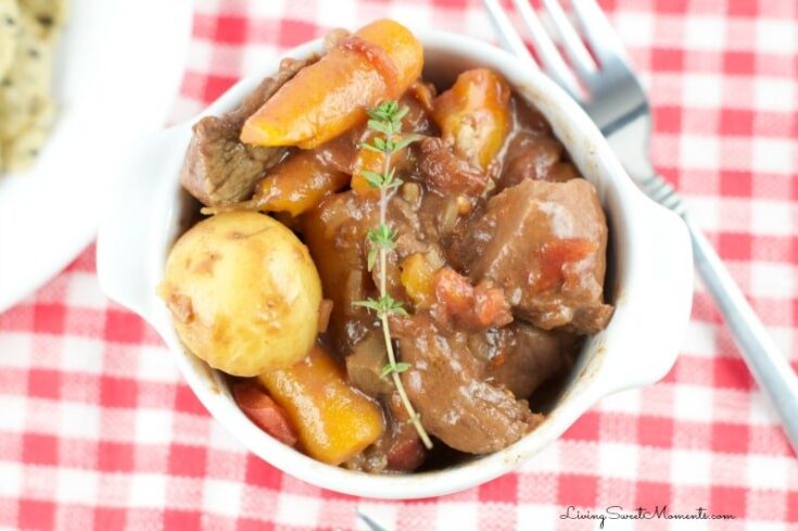 slow cooker smokey beef stew recipe 1