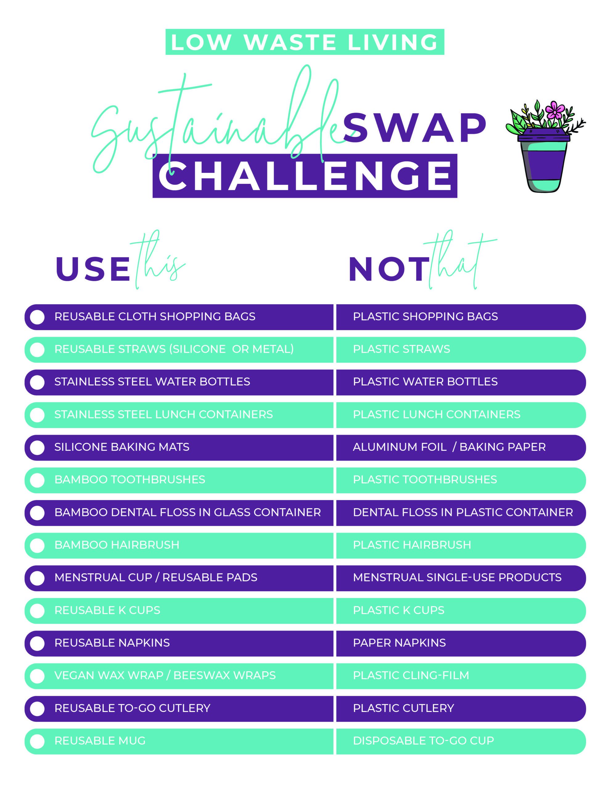 sustainable swaps