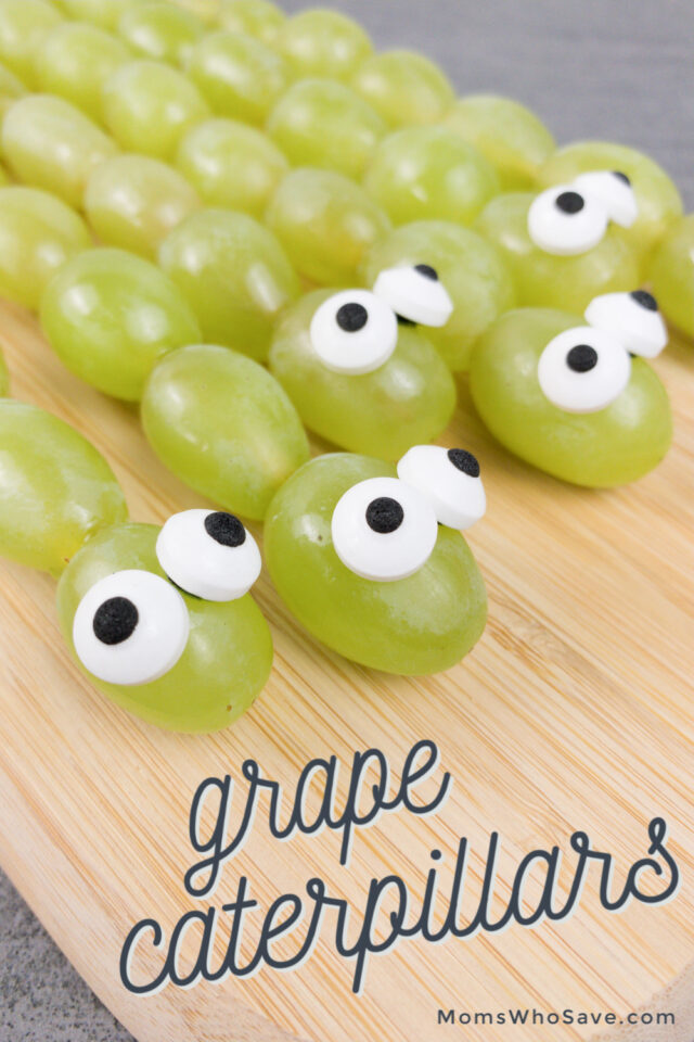grape caterpillar kabobs