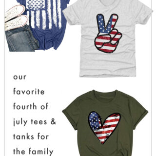 12 of Our Favorite Patriotic Tees & Tanks for Men, Women, & Kids