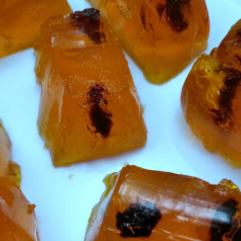 32 Fun DIY Ideas for a Dinosaur-Themed Birthday Party 25 Image for Dinosaur Party Food: Dino DNA Jurassic Amber