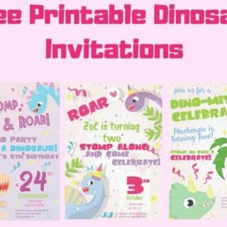 32 Fun DIY Ideas for a Dinosaur-Themed Birthday Party 29 Image for Free Printable Dinosaur Birthday Invitations - 3 Different Designs