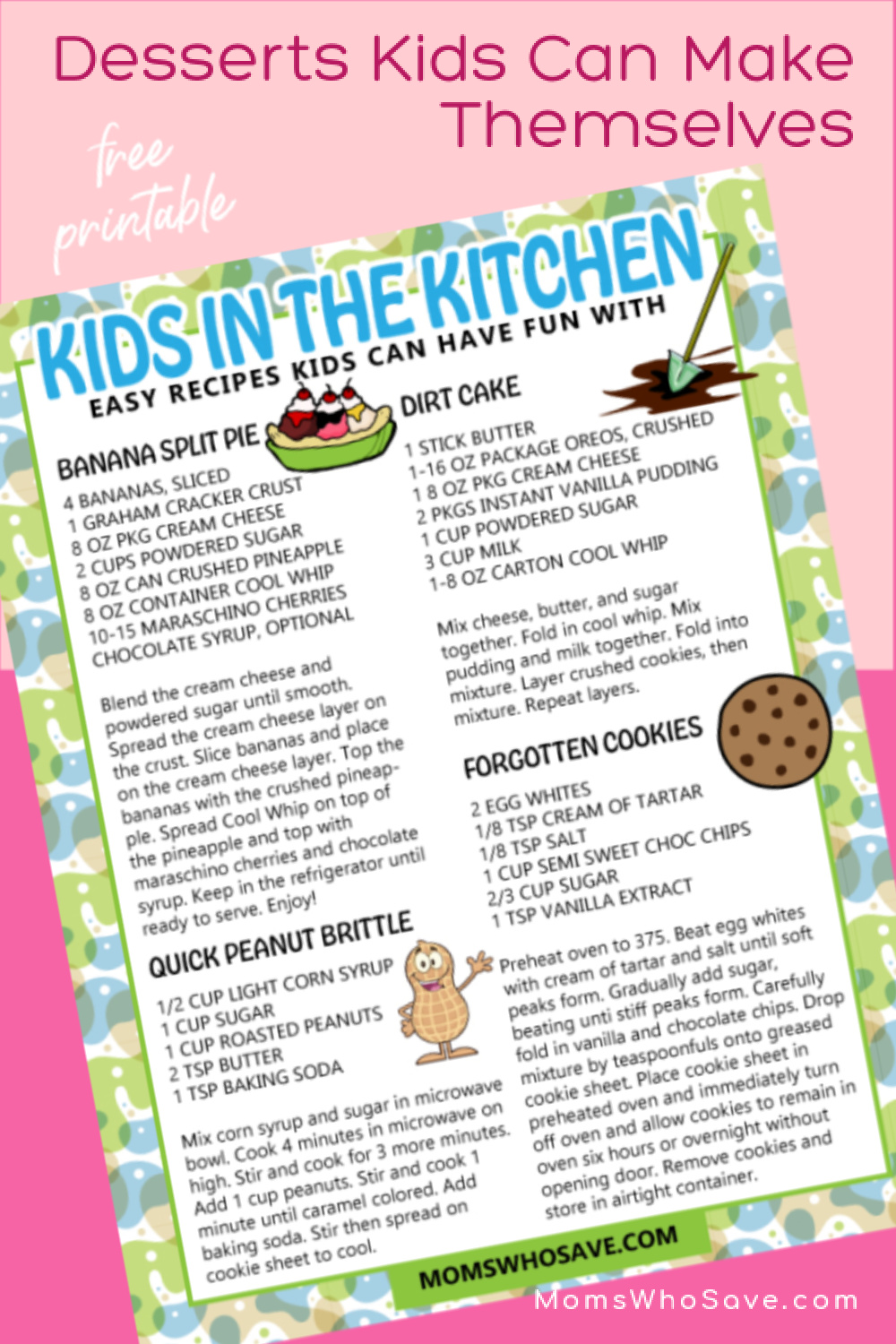 Desserts Kids Can Make by Themselves