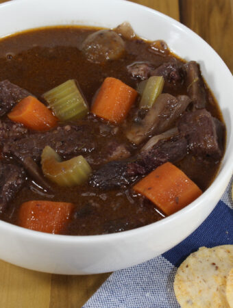BEEF BOURGUIGNON FOR TWO