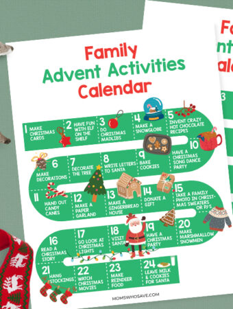 advent calendar activities
