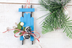 Popsicle Stick Sled