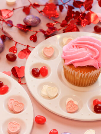 Valentine cupcakes for kids