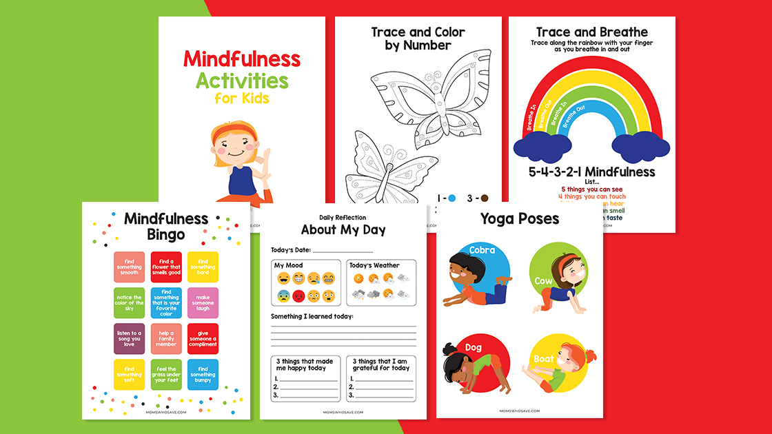 Fun Mindfulness Activities Free Printables