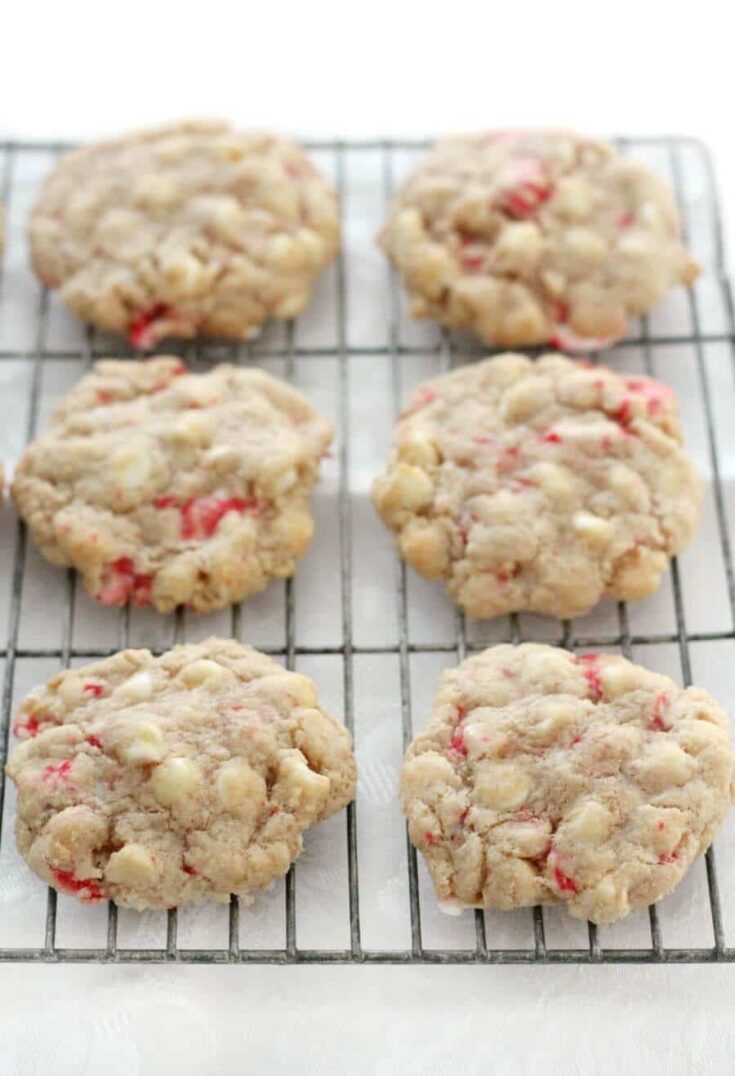 White Chocolate Peppermint Cookies 1 1