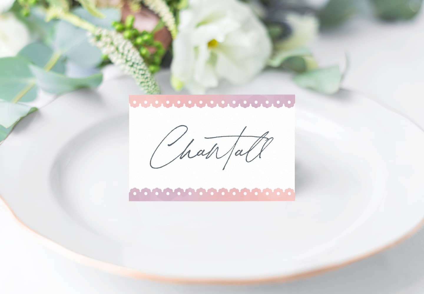 Spring Place Cards
